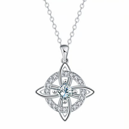 Mystical Birthstone Witches Knot Necklace – 🔮💞Protect Your Loved Ones