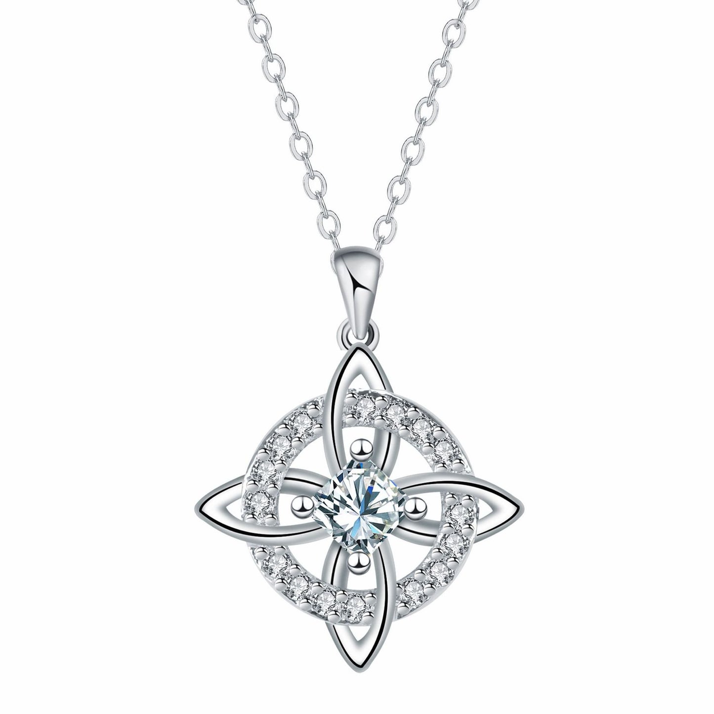 Mystical Birthstone Witches Knot Necklace – 🔮💞Protect Your Loved Ones