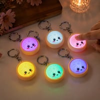 🔥 LAST DAY 49% OFF🔥 Cute Dumpling Pressable Fidget Keychain - touch sensing light