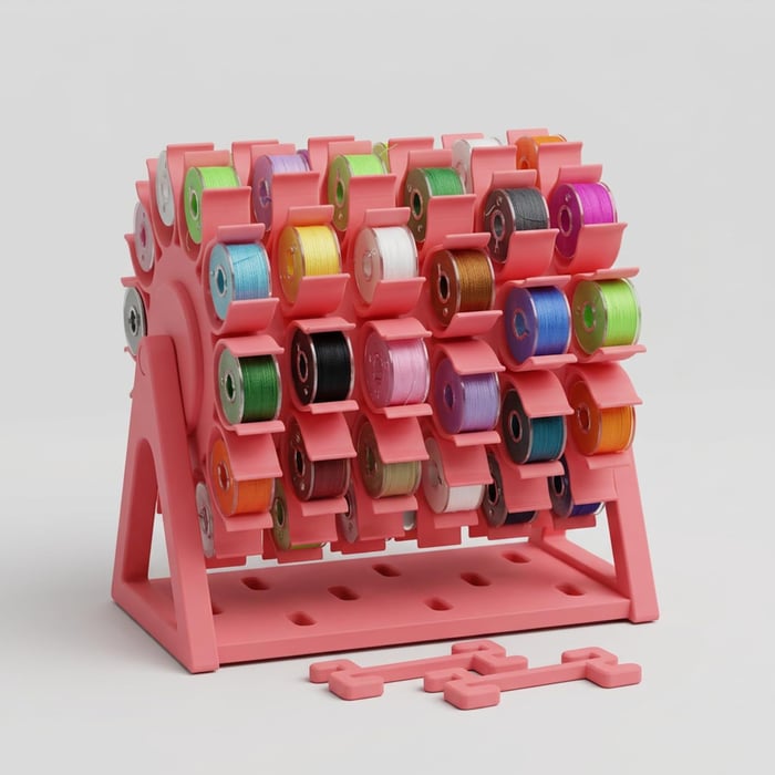 🧵Rotating Bobbin Thread Organizer