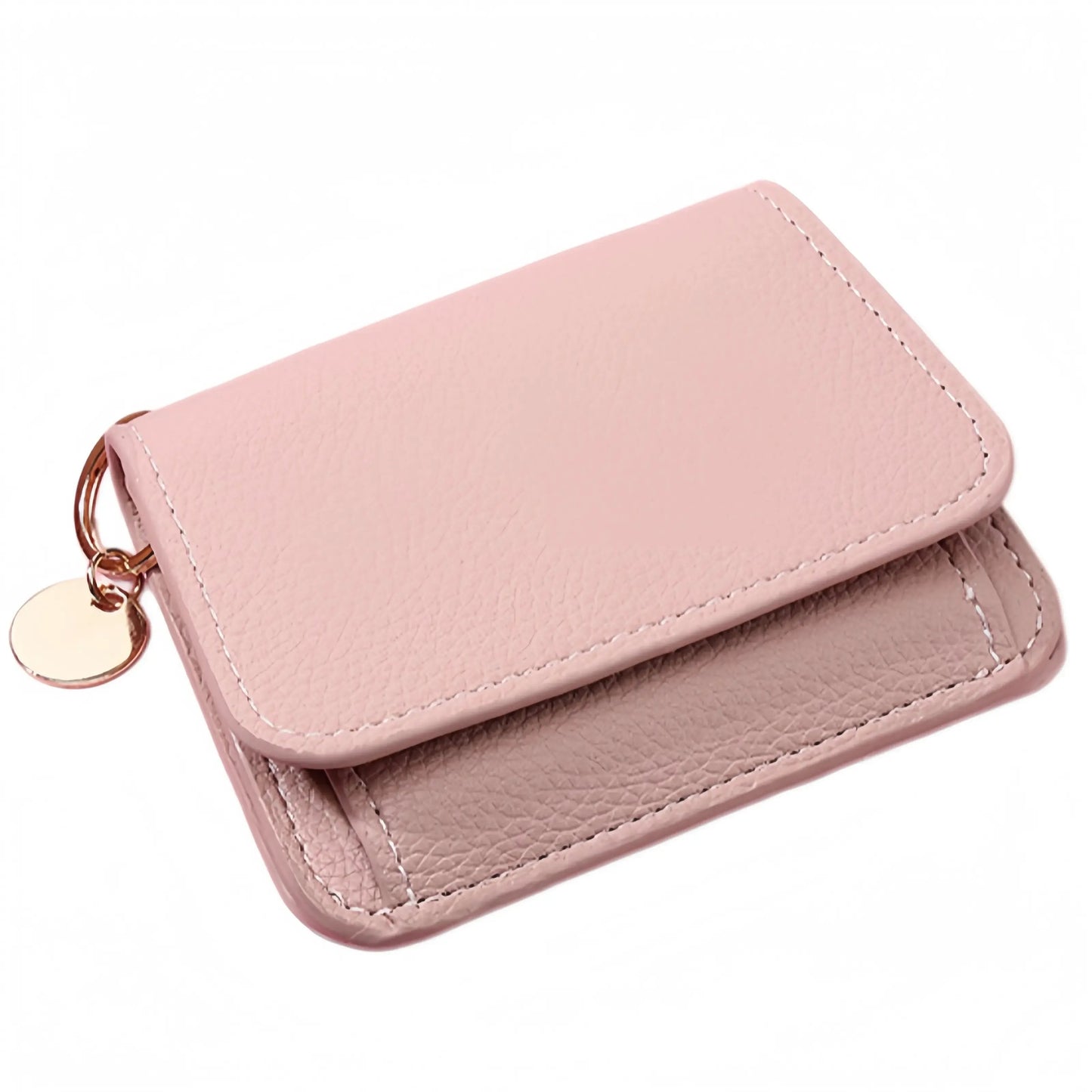 💖Hot 50% OFF🌹RFID Short Wallets for Women – Fashionable Card Holder with Key Ring & Coin Purse
