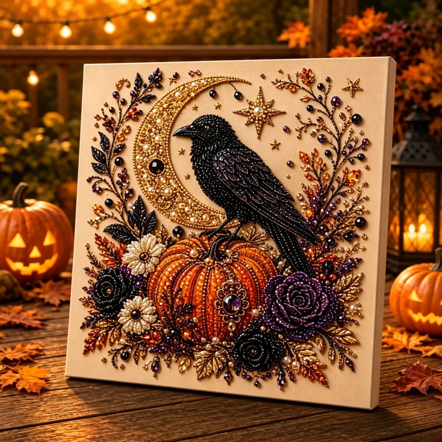 🔥Last Day 50% OFF -🎃Halloween DIY Diamond Art Kit