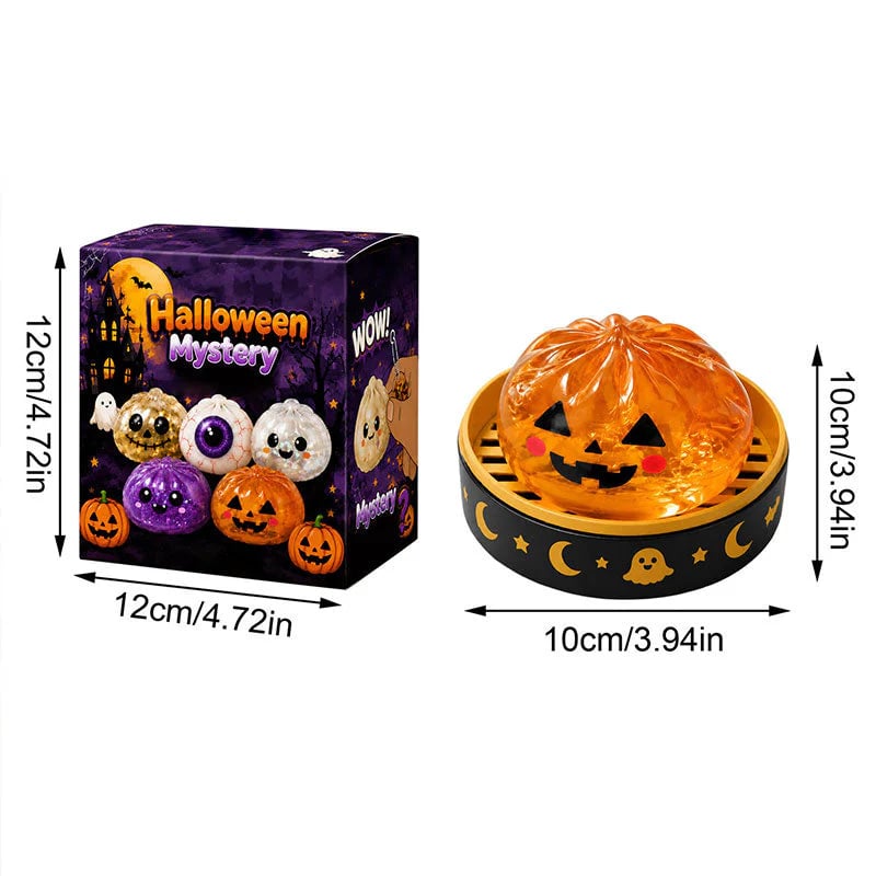 🔥Last Day 50% OFF - ✨🎃 Halloween Dumpling Squeeze Squishy Toy
